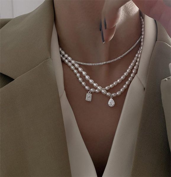 chokers fashion retro freshwater pearl necklace women's clavicle chain sweater light luxury niche, Golden;silver
chokers fashion retro freshwater pearl necklace women's clavicle chain sweater light luxury niche, Golden;silver