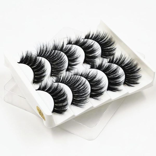 eyelashes 5 pairs 3d mink lashes, natural / thick long false eyelashes, eye lash makeup tool extension1
eyelashes 5 pairs 3d mink lashes, natural / thick long false eyelashes, eye lash makeup tool extension1