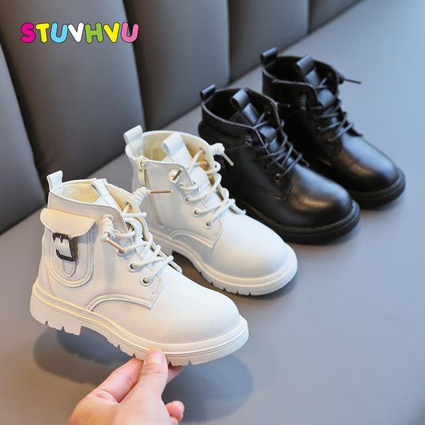 boots autumn children girls shoes fashion leather kids ankle lace up zipper booties non-slip black white, Black;grey
boots autumn children girls shoes fashion leather kids ankle lace up zipper booties non-slip black white, Black;grey