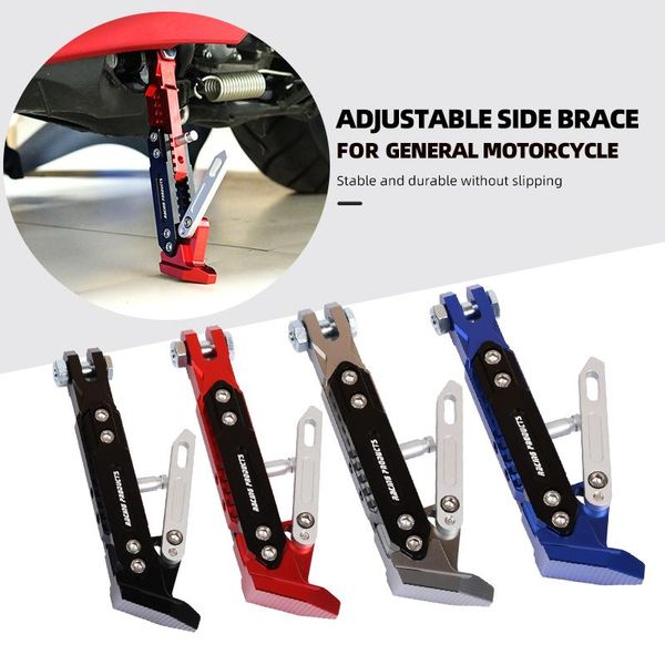 other motorcycle parts aluminum alloy adjustable foot side support parking motorbike kickstand stand for general
other motorcycle parts aluminum alloy adjustable foot side support parking motorbike kickstand stand for general