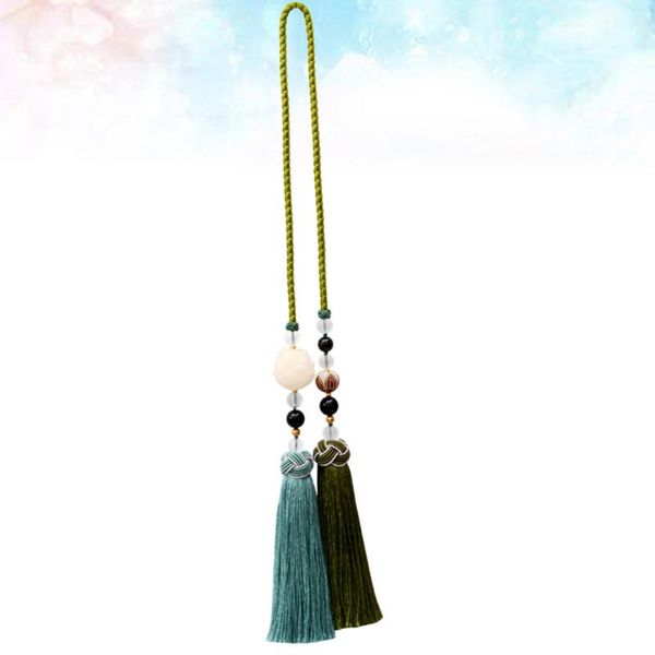 interior decorations 1pc tassel car hanging decor chinese knot pendant bodhi ornament for vehicle truck
interior decorations 1pc tassel car hanging decor chinese knot pendant bodhi ornament for vehicle truck