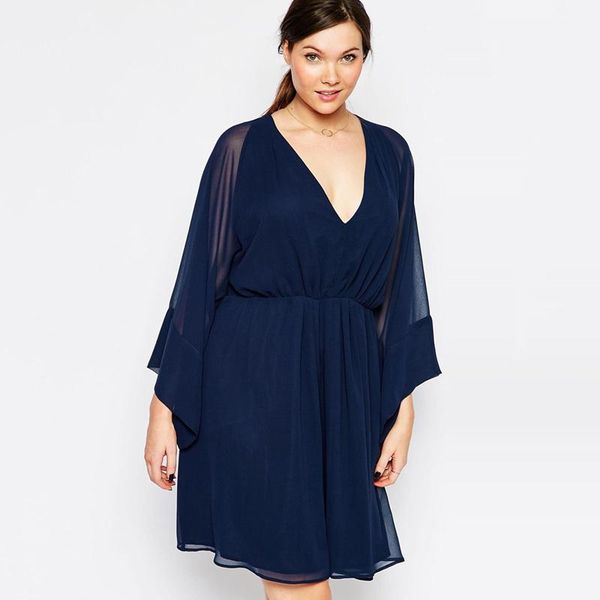 plus size dresses long flare sleeve elegant chiffon dress v-neck elastic waist summer spring office casual party 6xl 7x, Black
plus size dresses long flare sleeve elegant chiffon dress v-neck elastic waist summer spring office casual party 6xl 7x, Black