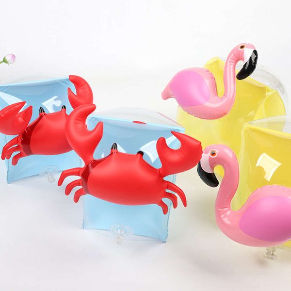 crab flamingo inflatable children's swimming arm ring baby double airbag safety sleeve floating, Blue
crab flamingo inflatable children's swimming arm ring baby double airbag safety sleeve floating, Blue