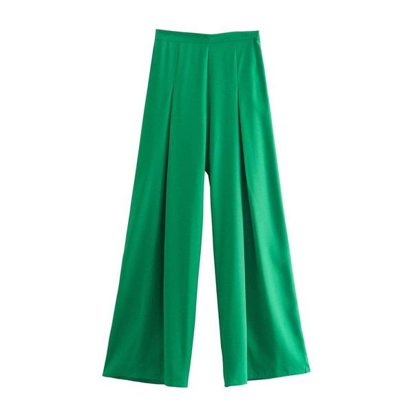 women's pants & capris mesttraf women 2021 fashion solid color darted detail wide leg vintage high waist side zipper female trousers st, Black;white
women's pants & capris mesttraf women 2021 fashion solid color darted detail wide leg vintage high waist side zipper female trousers st, Black;white