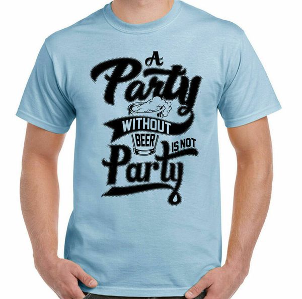 Beer T-SHIRT a party without Mens Funny Drink BBQ Stag Do Birthday, White;black
Beer T-SHIRT a party without Mens Funny Drink BBQ Stag Do Birthday, White;black
