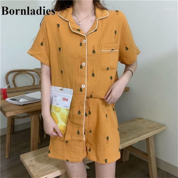 women's sleepwear bornladies carrot printed girls chic summer 2021 pajamas suits casual cute fresh home clothes sweet all match loose, Black;red
women's sleepwear bornladies carrot printed girls chic summer 2021 pajamas suits casual cute fresh home clothes sweet all match loose, Black;red