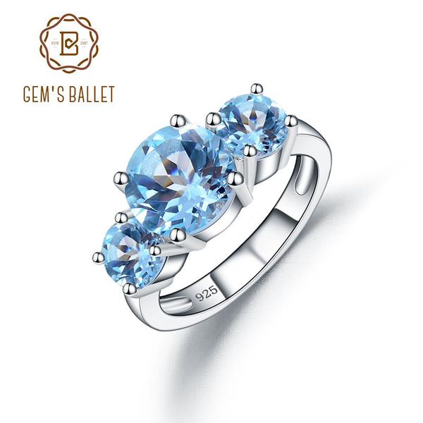 gem's ballet natural round sky blue z three stone wedding band rings 925 sterling silver birthstone ring for women jewelry cluster, Golden;silver
gem's ballet natural round sky blue z three stone wedding band rings 925 sterling silver birthstone ring for women jewelry cluster, Golden;silver