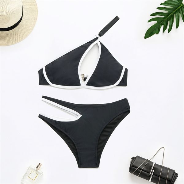 splicing asymmetric bikini women swimwear female swimsuit two-pieces bikini set cut out padded bather bathing suit swim k2948
splicing asymmetric bikini women swimwear female swimsuit two-pieces bikini set cut out padded bather bathing suit swim k2948