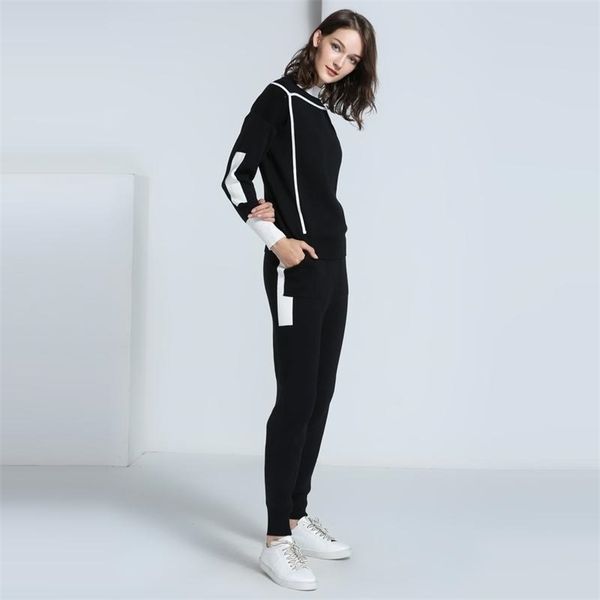 women tracksuit clothes spring autumn pullover sweater and slim pants 2 piece sets woman sportsuits knit outfit 210602, White
women tracksuit clothes spring autumn pullover sweater and slim pants 2 piece sets woman sportsuits knit outfit 210602, White