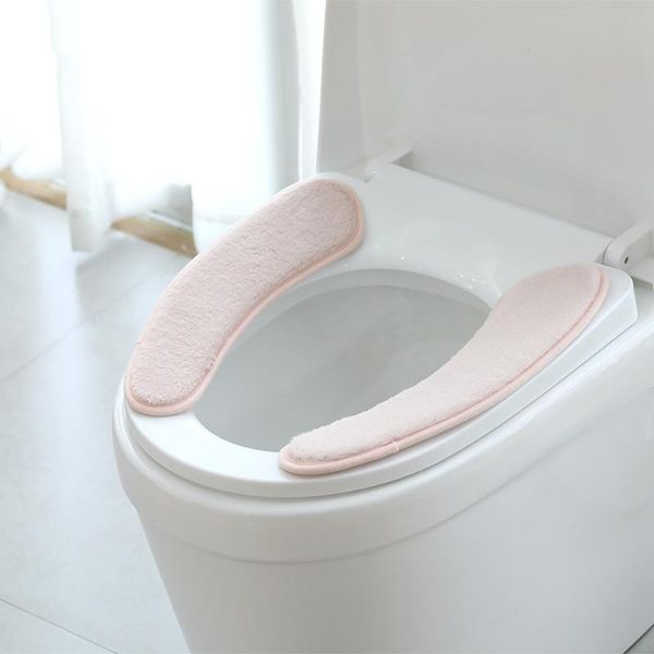 toilet seat covers 1 pair long-staple cotton protector sticky soft cover stickers pads case mat bathroom accessories
toilet seat covers 1 pair long-staple cotton protector sticky soft cover stickers pads case mat bathroom accessories