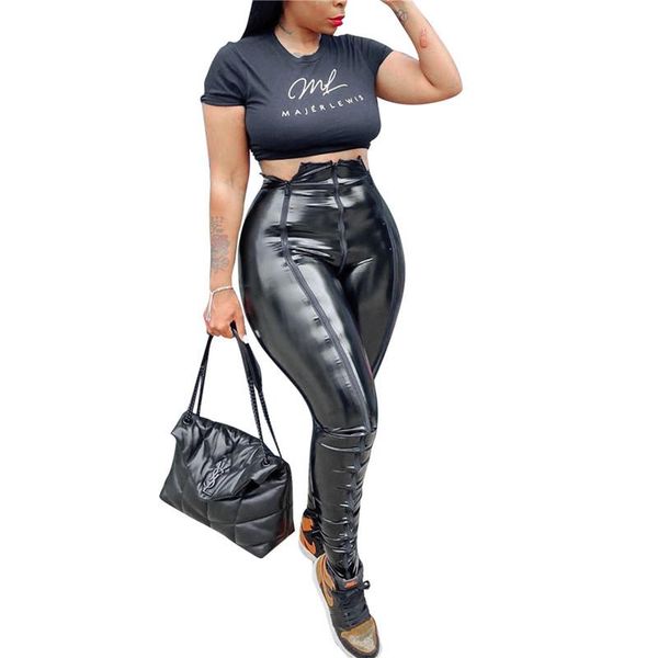 warm pu leather pants solid highly stretchy mid waist comfortable pencil women trousers gifts women's & capris, Black;white
warm pu leather pants solid highly stretchy mid waist comfortable pencil women trousers gifts women's & capris, Black;white