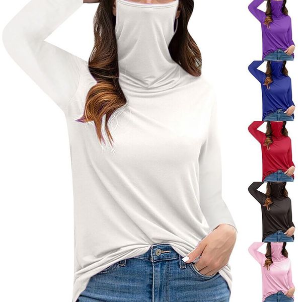 harajuku tshirts oversized loose womens t shirt turtleneck long sleeve soild face mask polyester, White
harajuku tshirts oversized loose womens t shirt turtleneck long sleeve soild face mask polyester, White