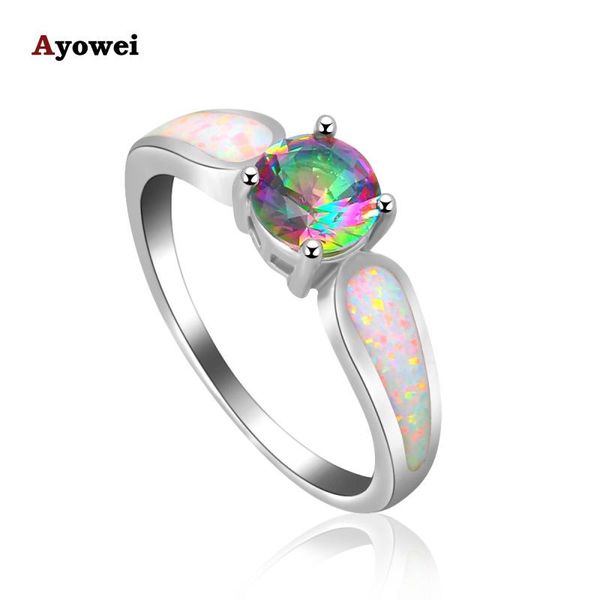 wedding rings ayowei charming style mystic crystal for women white fire opal 925 silver stamped usa sz #6#7#8#9#10 or783a, Slivery;golden
wedding rings ayowei charming style mystic crystal for women white fire opal 925 silver stamped usa sz #6#7#8#9#10 or783a, Slivery;golden
