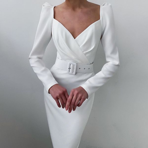 2021 spring women slim waist dress long sleeve v-neck women long dress high waist a-line party dress vestidos, Black;gray
2021 spring women slim waist dress long sleeve v-neck women long dress high waist a-line party dress vestidos, Black;gray