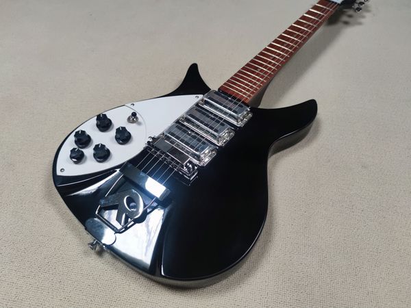 rickenback-6 string electric guitar, 325 electric guitar, bright black paint, high-quality material, double edging, custom store
rickenback-6 string electric guitar, 325 electric guitar, bright black paint, high-quality material, double edging, custom store