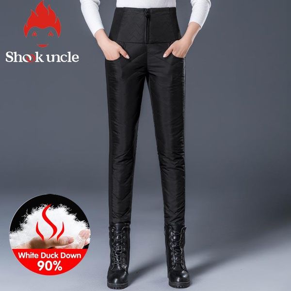 women's pants & capris winter casual women 90% white duck down thick warm slim elastic high waist pencil for trousers, Black;white
women's pants & capris winter casual women 90% white duck down thick warm slim elastic high waist pencil for trousers, Black;white