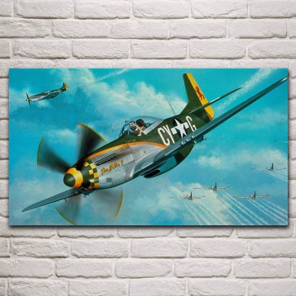 paintings classic aircraft p 51 mustang fighter fabric posters on the wall picture home living room decoration for bedroom kn171
paintings classic aircraft p 51 mustang fighter fabric posters on the wall picture home living room decoration for bedroom kn171
