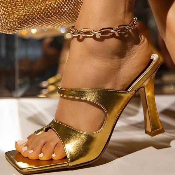 summer women high heel 2021 sandals thin heel open toe square toe high heel slippers flip flops party females sandals shoes y0721, Black
summer women high heel 2021 sandals thin heel open toe square toe high heel slippers flip flops party females sandals shoes y0721, Black