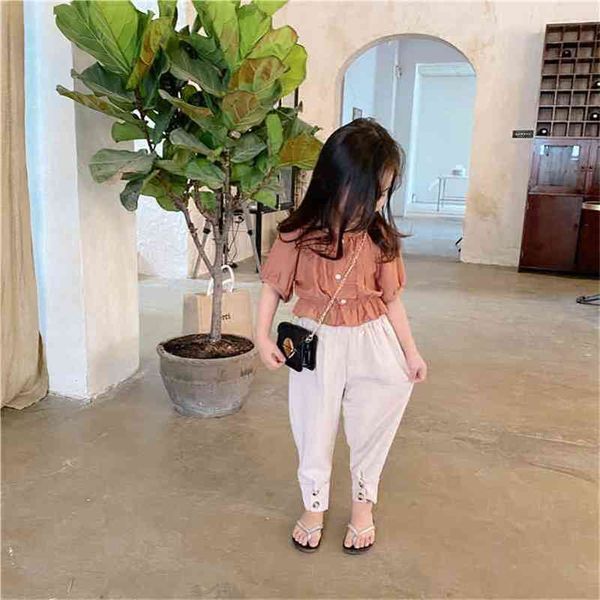 summer arrival girls fashion korean design 2 pieces suit pants boutique outfits 210528, White
summer arrival girls fashion korean design 2 pieces suit pants boutique outfits 210528, White
