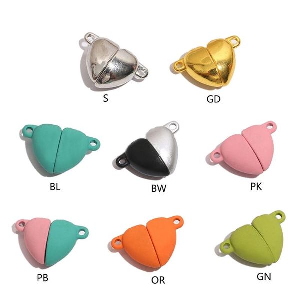 earrings & necklace 32cf 10 pcs heart magnetic pendant connected clasps beads couple lover gift for women, Silver
earrings & necklace 32cf 10 pcs heart magnetic pendant connected clasps beads couple lover gift for women, Silver