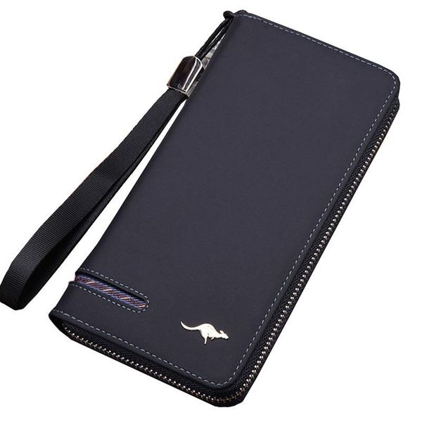 wallets kangaroo brand long wallet pu leather man bag fashion cash card holder coin purse clutch men hand, Red;black
wallets kangaroo brand long wallet pu leather man bag fashion cash card holder coin purse clutch men hand, Red;black
