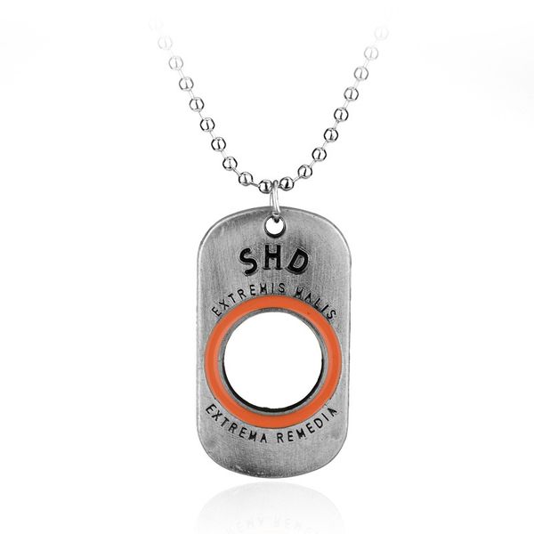 tom clancy around the game. blockade agent necklace dog tag pendant sweater chain pendant
tom clancy around the game. blockade agent necklace dog tag pendant sweater chain pendant