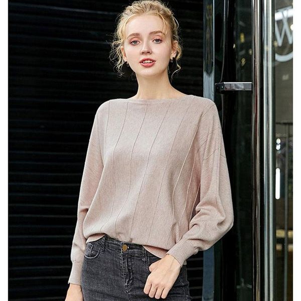women's sweaters autumn 2021 knitted pullover jumper bat wing sleeve loose striped o-neck female elastic pull jumpers femme, White;black
women's sweaters autumn 2021 knitted pullover jumper bat wing sleeve loose striped o-neck female elastic pull jumpers femme, White;black