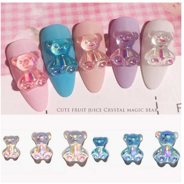 6pcs 3d cute bear resin nail art decorations aurora rhinestone for nails glitter jelly ornaments diy uv gel manicure accessories, Silver;gold
6pcs 3d cute bear resin nail art decorations aurora rhinestone for nails glitter jelly ornaments diy uv gel manicure accessories, Silver;gold