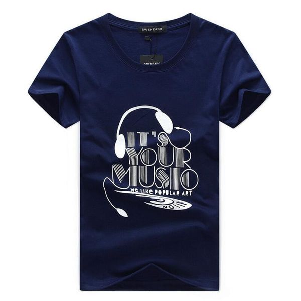 men's t-shirts summer 60% cotton anti-wrinkle breathable short-sleeved t-shirt hip hop fashion letter earphone print casual tee male, White;black
men's t-shirts summer 60% cotton anti-wrinkle breathable short-sleeved t-shirt hip hop fashion letter earphone print casual tee male, White;black