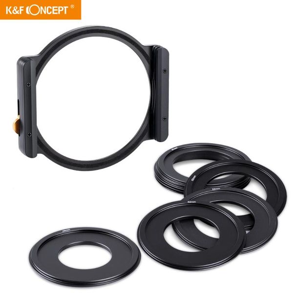 lens adapters & mounts k&f concept square filter metal holder + 8pcs adapter rings for camera
lens adapters & mounts k&f concept square filter metal holder + 8pcs adapter rings for camera