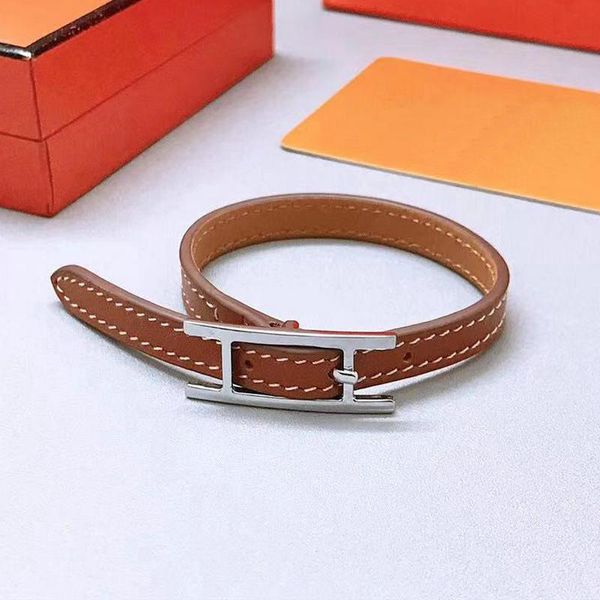 link, chain 2021 fashion punk jewelry genuine leather bracelet for women sign logo initial letters lock bangles birthday gift, Black
link, chain 2021 fashion punk jewelry genuine leather bracelet for women sign logo initial letters lock bangles birthday gift, Black