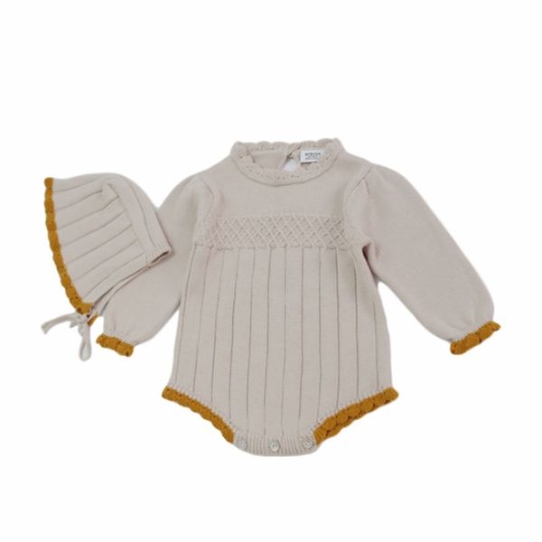 autumn and winter cotton bodysuit soft wool puffed sleeves suit knitting wool bodysuit with hat born girl clothes 210701, Blue
autumn and winter cotton bodysuit soft wool puffed sleeves suit knitting wool bodysuit with hat born girl clothes 210701, Blue