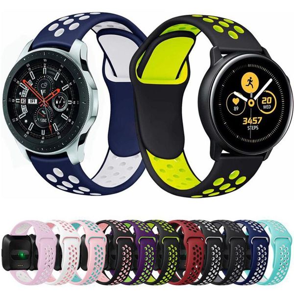 watch bands 20mm 22mm rubber band for samsung galaxy 3 strap 41mm gear s3 active 2 40mm/44mm correa bracelet huawei gt2, Black;brown
watch bands 20mm 22mm rubber band for samsung galaxy 3 strap 41mm gear s3 active 2 40mm/44mm correa bracelet huawei gt2, Black;brown