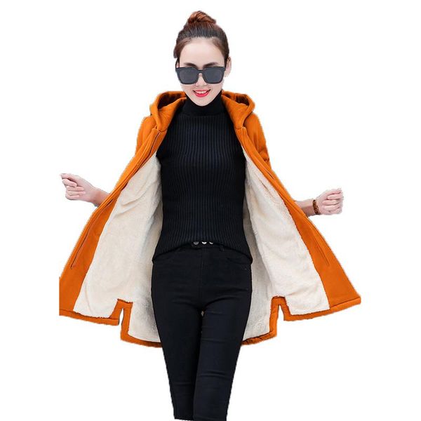 women's hoodies & sweatshirts winter plus velvet warmth women yellow loose 2021 long sleeve size hooded korean fashion sweatshirt ld12, Black
women's hoodies & sweatshirts winter plus velvet warmth women yellow loose 2021 long sleeve size hooded korean fashion sweatshirt ld12, Black