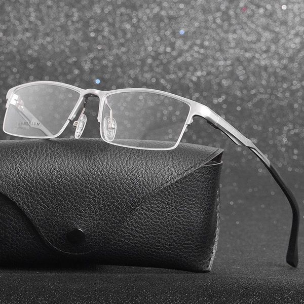 fashion sunglasses frames half rim aluminum-magnesium alloy frame glasses for man and woman arrival anti-blue light myopia eyewears, Black
fashion sunglasses frames half rim aluminum-magnesium alloy frame glasses for man and woman arrival anti-blue light myopia eyewears, Black