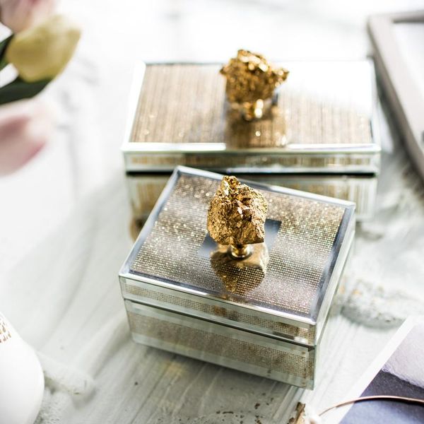 storage boxes & bins nordic luxury glass jewelery box exquisite necklace bracelets earrings jewelry home dressing table decoration
storage boxes & bins nordic luxury glass jewelery box exquisite necklace bracelets earrings jewelry home dressing table decoration