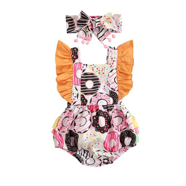 0-24m born baby girls boys rompers donuts printed ruffles short sleeve backless jumpsuits headband, Blue
0-24m born baby girls boys rompers donuts printed ruffles short sleeve backless jumpsuits headband, Blue