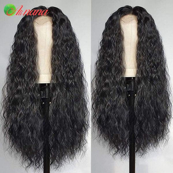 lace wigs alinana water wave frontal wig 180% density pre-plucked 13x4 front human hair for black women thicker 30 inch, Black;brown
lace wigs alinana water wave frontal wig 180% density pre-plucked 13x4 front human hair for black women thicker 30 inch, Black;brown