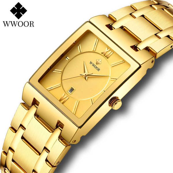 wwoor luxury gold full steel watches for men brand fashion waterproof automatic date quartz wristwatch man relogio masculino 210527, Slivery;brown
wwoor luxury gold full steel watches for men brand fashion waterproof automatic date quartz wristwatch man relogio masculino 210527, Slivery;brown
