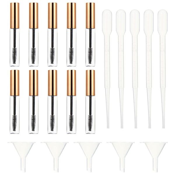 storage bottles & jars 20pcs empty mascara tubes eyelash cream container with funnels transfer pipettes
storage bottles & jars 20pcs empty mascara tubes eyelash cream container with funnels transfer pipettes