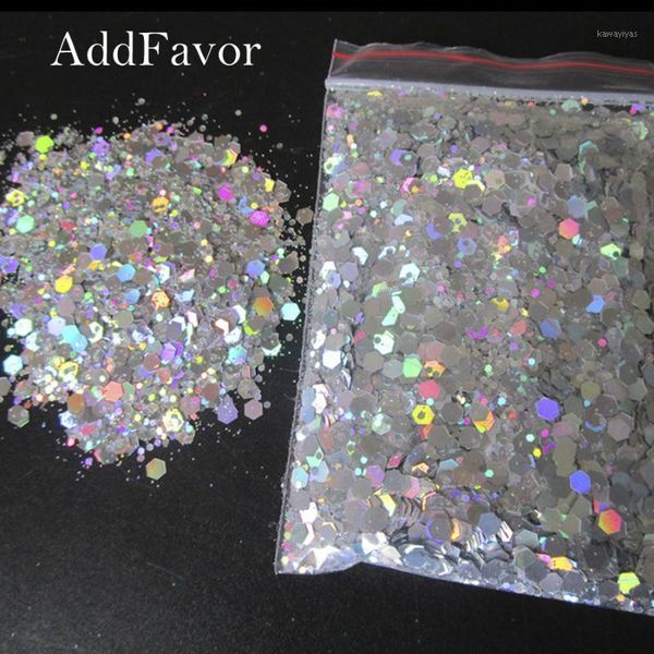 addfavor 15g nail art decoration hexagon chunky glitter sequins flakes sparkly powder dust for nails manicure salon diy design1, Silver;gold
addfavor 15g nail art decoration hexagon chunky glitter sequins flakes sparkly powder dust for nails manicure salon diy design1, Silver;gold