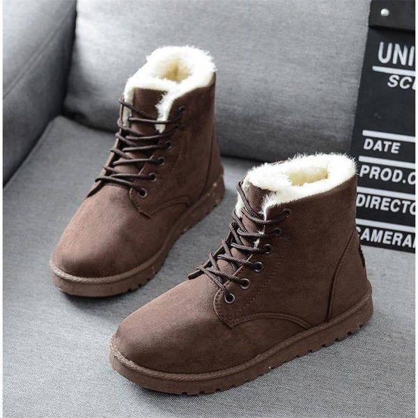 boots women winter snow plus velvet warm platform flats lace up women's shoes 2021 flock fur suede ankle female boats, Black
boots women winter snow plus velvet warm platform flats lace up women's shoes 2021 flock fur suede ankle female boats, Black