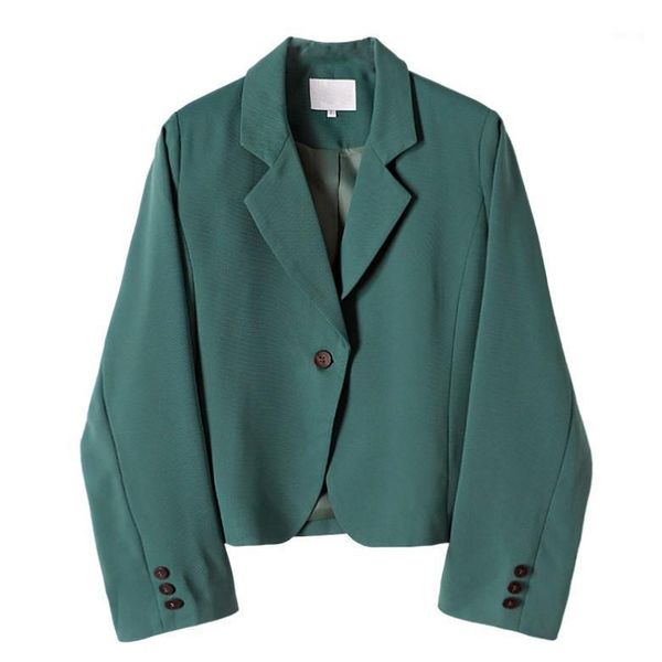 lauri laki solid elegant short blazer women vintage formal office lady single breasted jacket autumn spring outwear, White;black
lauri laki solid elegant short blazer women vintage formal office lady single breasted jacket autumn spring outwear, White;black