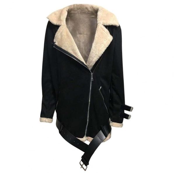 women's jackets women outwear lapel keep warmth zipper closure casual thickened coat elegant turn-down collar, Black;brown
women's jackets women outwear lapel keep warmth zipper closure casual thickened coat elegant turn-down collar, Black;brown
