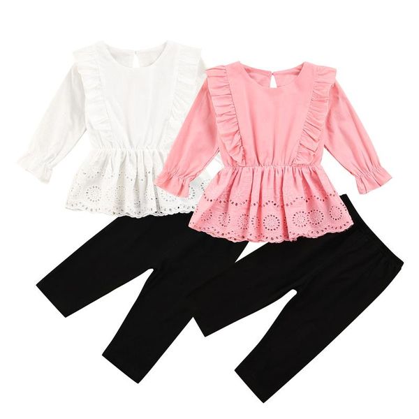 clothing sets cute toddler baby girls autumn winter clothes set lovely floral long sleeve o-neck +elastic waist trousers for girl, White
clothing sets cute toddler baby girls autumn winter clothes set lovely floral long sleeve o-neck +elastic waist trousers for girl, White