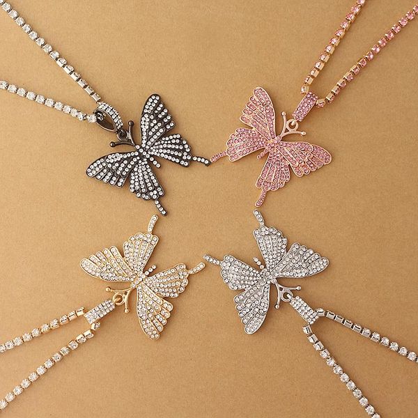 pendant necklaces fashion aestheticism butterfly necklace superior quality temperament party necessary man and women hip hop jewelry, Silver
pendant necklaces fashion aestheticism butterfly necklace superior quality temperament party necessary man and women hip hop jewelry, Silver