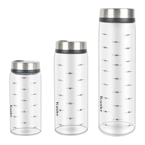 storage bottles & jars moisture proof sealed seasoning bottle glass tank kitchen salt shaker tools 200ml/300ml/500ml
storage bottles & jars moisture proof sealed seasoning bottle glass tank kitchen salt shaker tools 200ml/300ml/500ml