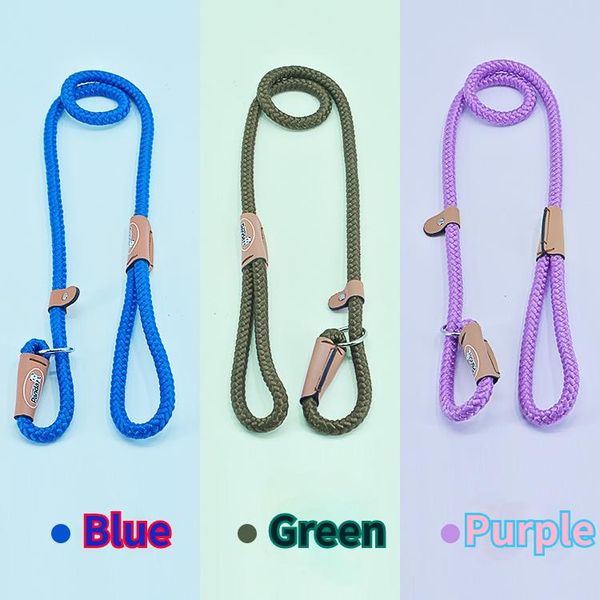 1.2m nylon training dog leash and collar one rope webbing recall lead line pet traction great for teaching camping backyard collars & leashe
1.2m nylon training dog leash and collar one rope webbing recall lead line pet traction great for teaching camping backyard collars & leashe
