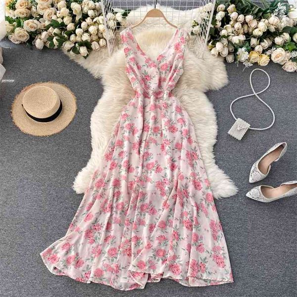 women fashion seaside holiday summer v collar high waist thin chiffon beach floral print a-line dress elegant vestidos s119 210527, Black;gray
women fashion seaside holiday summer v collar high waist thin chiffon beach floral print a-line dress elegant vestidos s119 210527, Black;gray