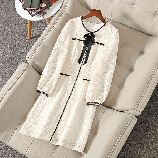 casual dresses spring long sleeve round neck ivory contrast color lace ribbon tie bow panelled knee-length dress elegant nm12212266 1q1x, Black;gray
casual dresses spring long sleeve round neck ivory contrast color lace ribbon tie bow panelled knee-length dress elegant nm12212266 1q1x, Black;gray
